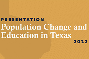 Title Slide Population Change and Education in TX