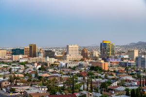 Picture of the city of El Paso, Texas.
