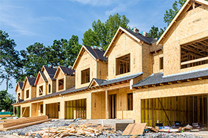 Home under construction.